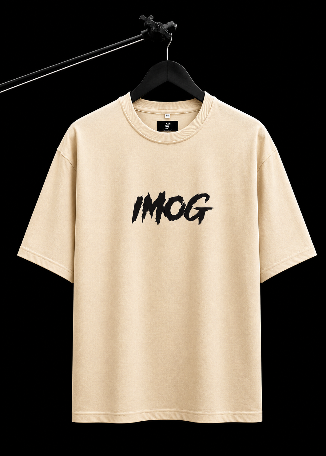 5030 BREAKDOWN OVERSIZED SANDAL CREAMY WHITE T SHIRT