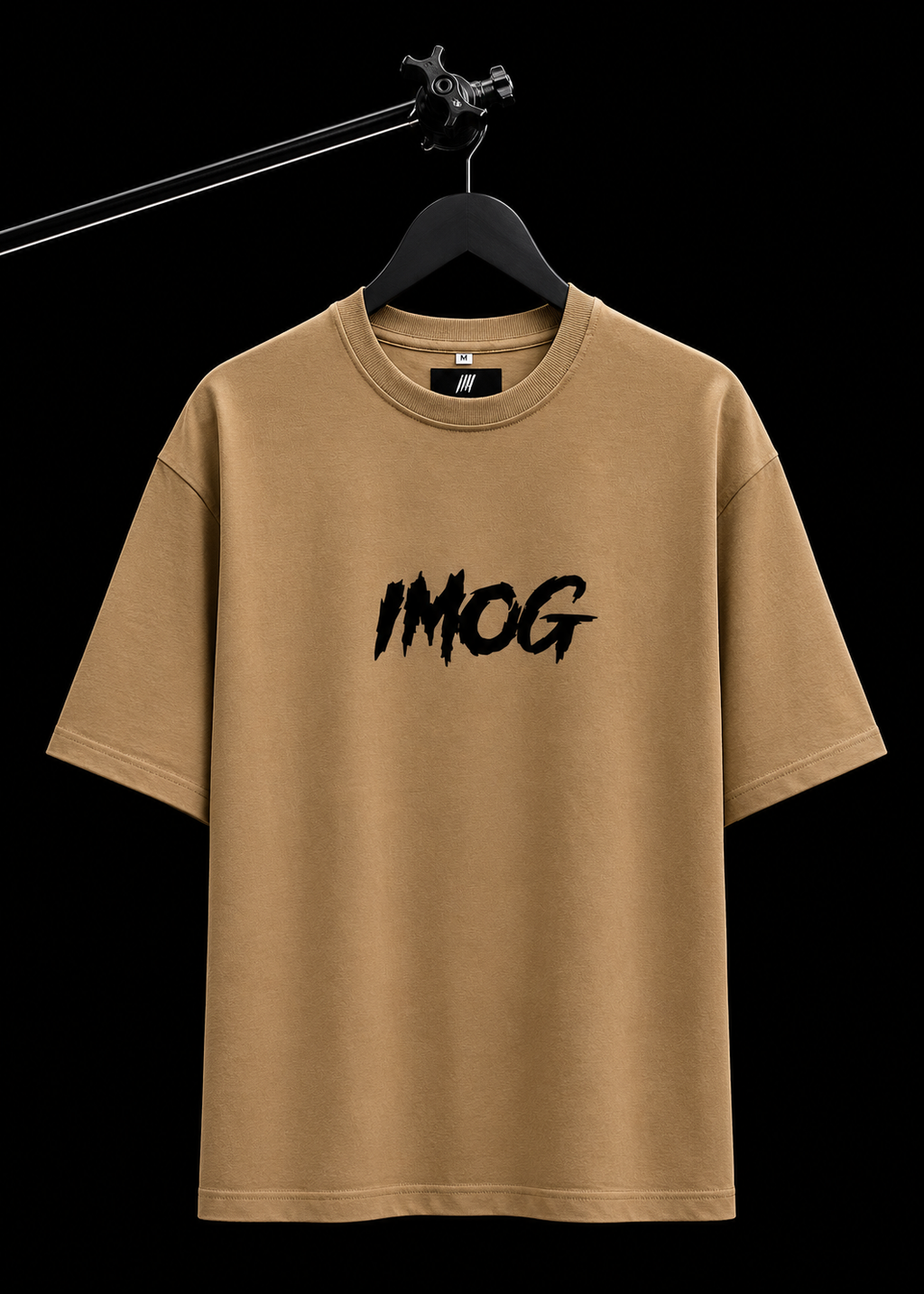 5030 BREAKDOWN OVERSIZED BEIGE T SHIRT